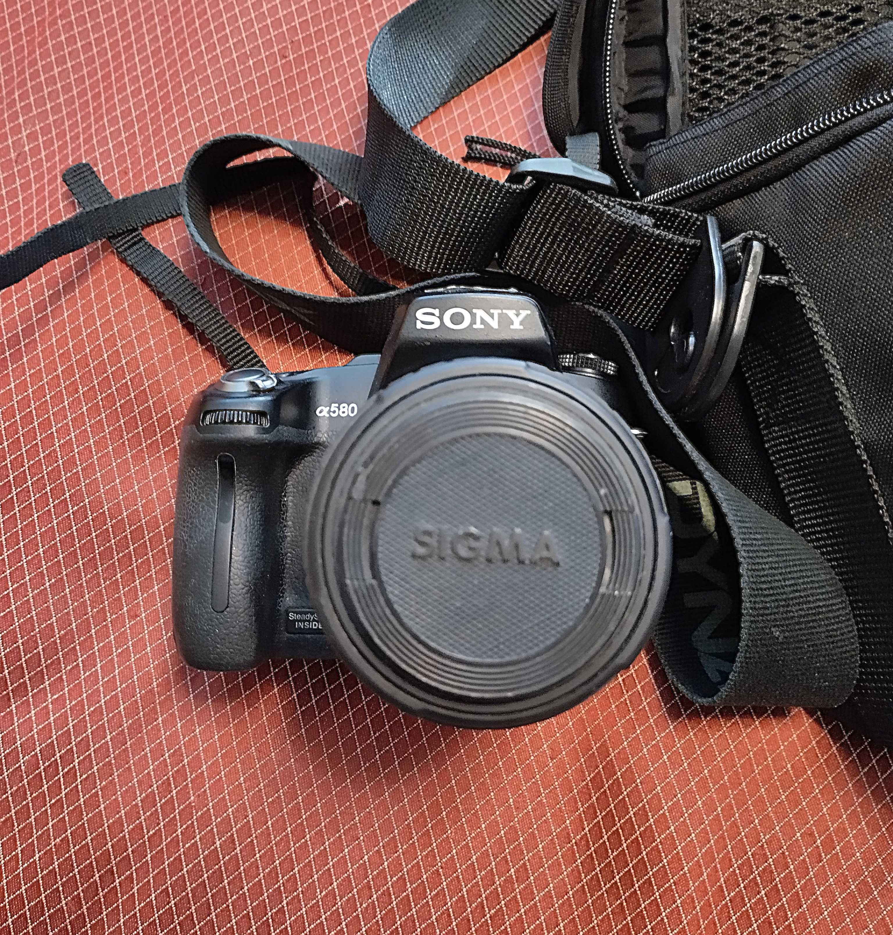 Sony DSLR A580+Sigma 70-210