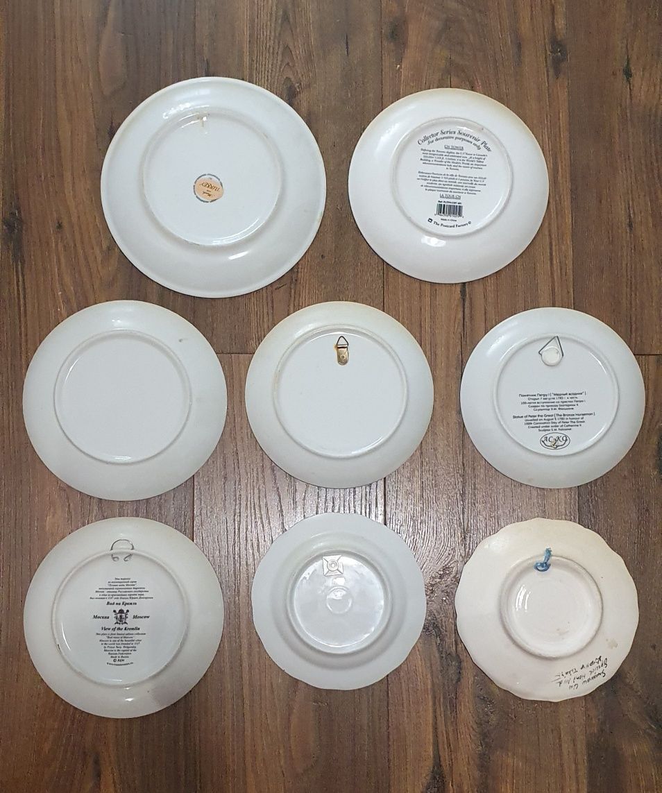 Сувенирные тарелки из керамики.