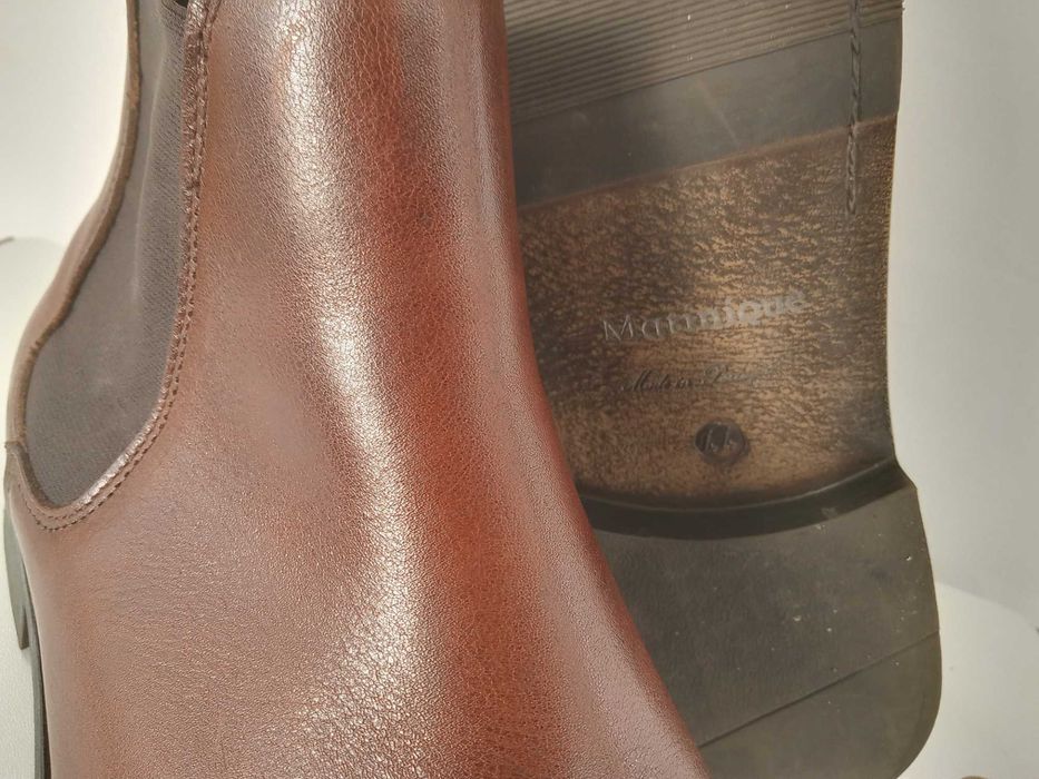 Ghete chelsea premium Mantinique 44 piele naturala moale
