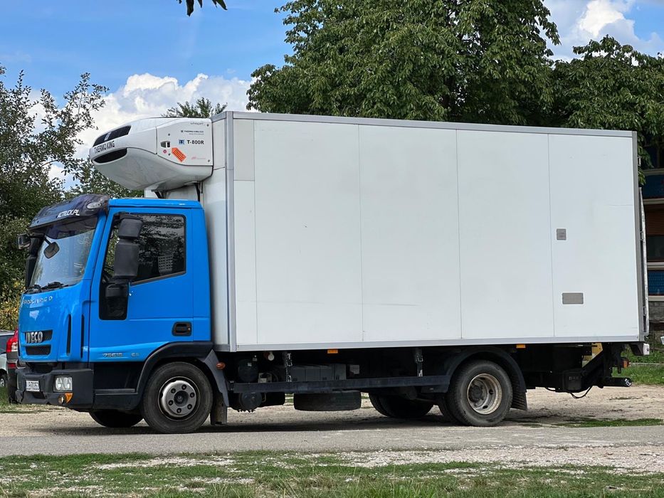 Iveco Frigorific Eurocargo 75€180 agregat independent congelator