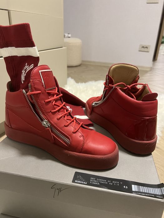 Оригинални  кецове Giuseppe Zanotti 43 ноемер в мн добро състояние