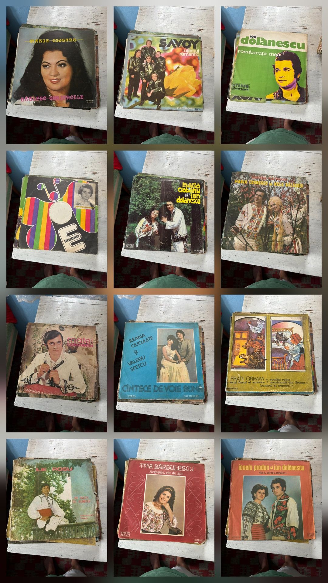 Discuri vinil muzica romaneasca si straina