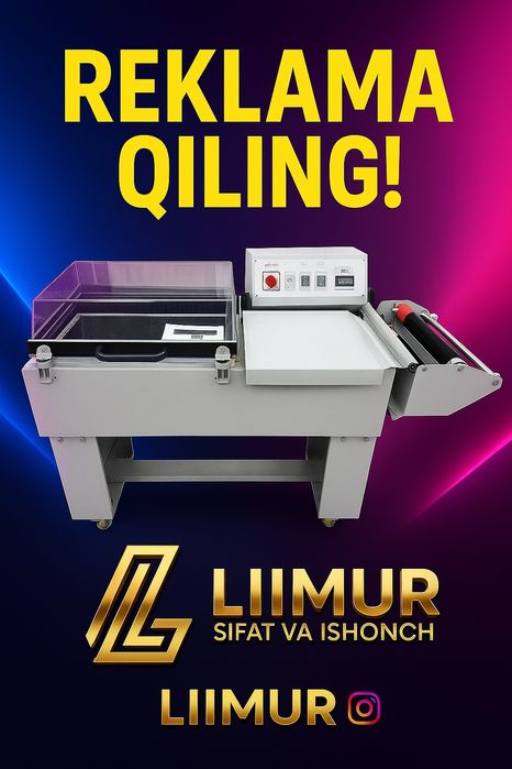 Karopka upakovka aparat termo qadoqlash uskunasi