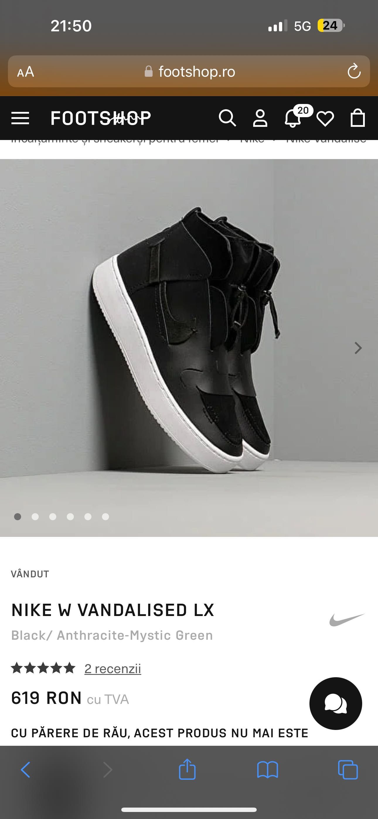 adidasi Nike W Vandalised LX Anthracite Black Casual force 1