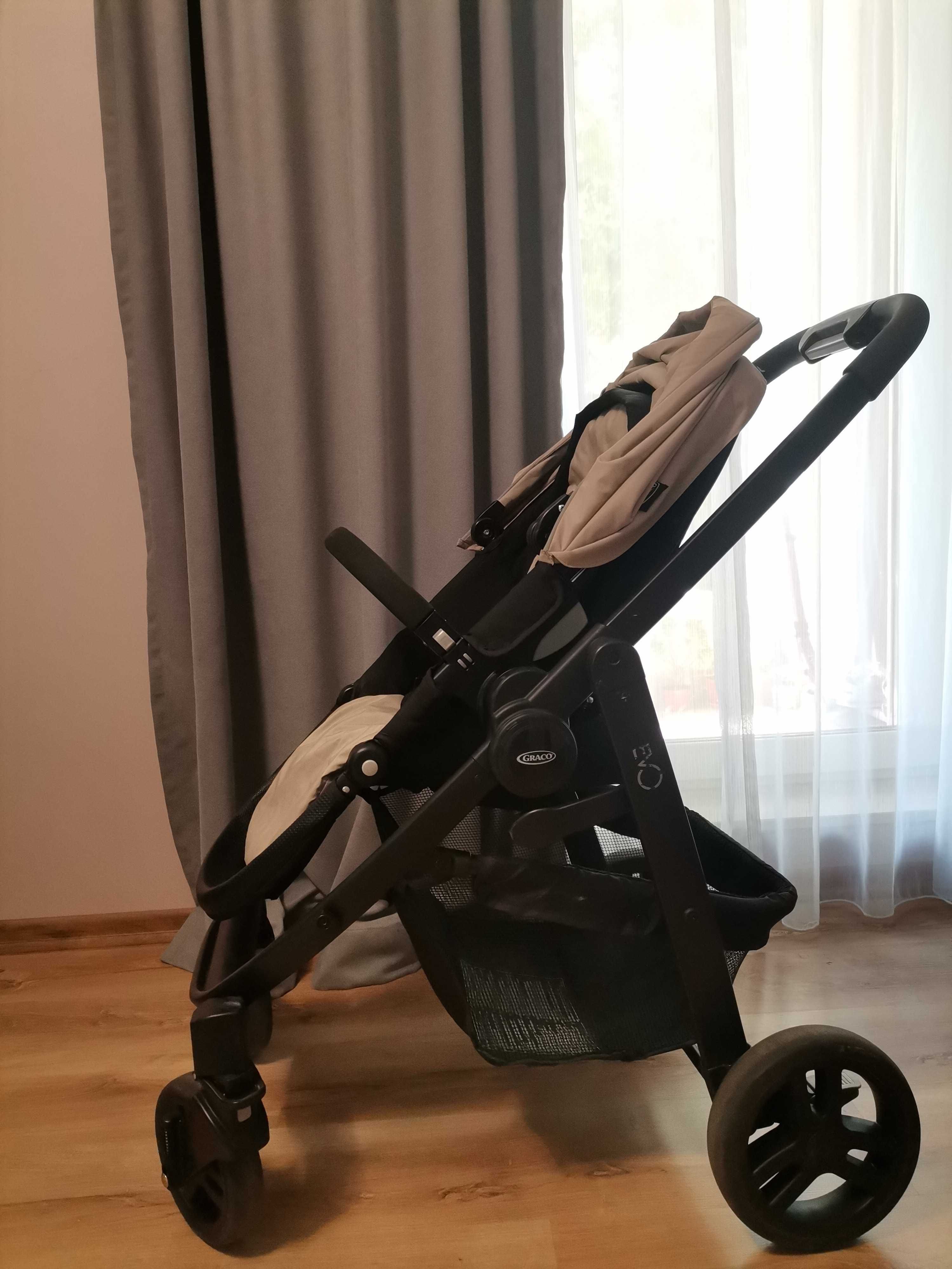 Комбинирана детска количка EVO Trio Sand 3 в 1 - Graco
