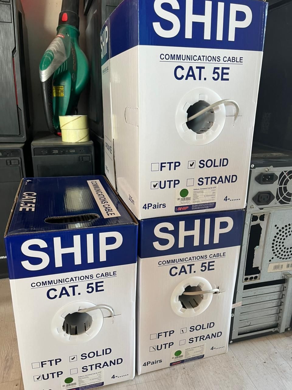 Сетевой кабель UTP CAT5e SHIP