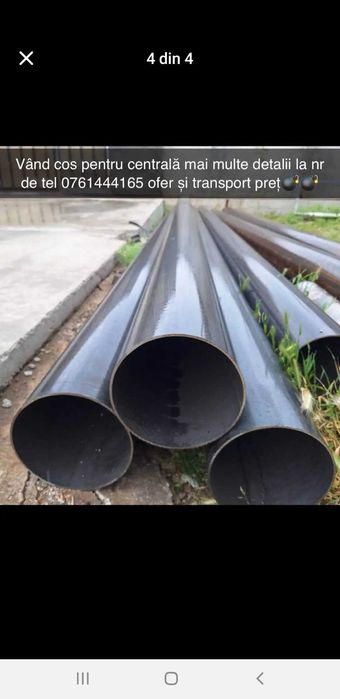 Vand teava pentru cos de centrala centrala de fi 219