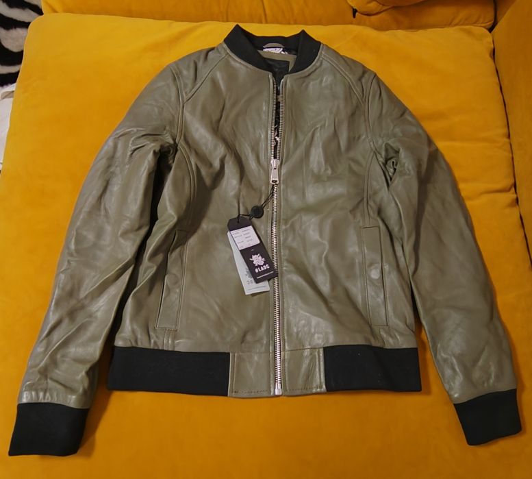 Geaca de piele naturala LADC Paris, diverse culori, de dama, mas S