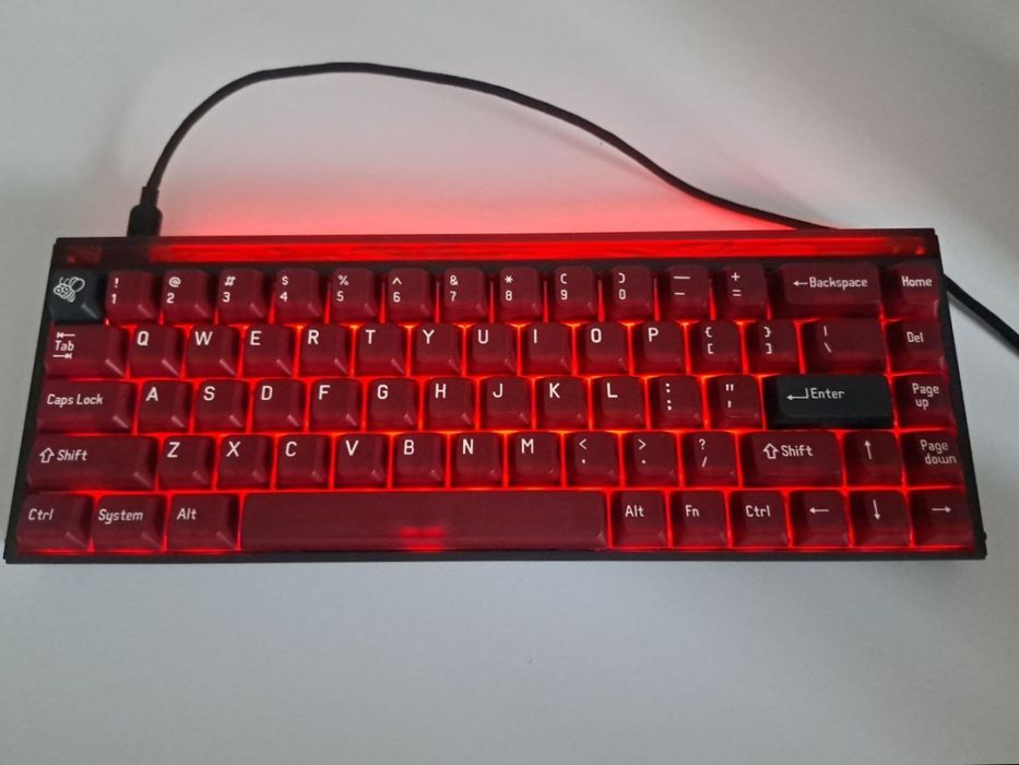 Магнитная клавиатура Melgeek Made 68 PRO HE FIRE Pre-Order Edition (11