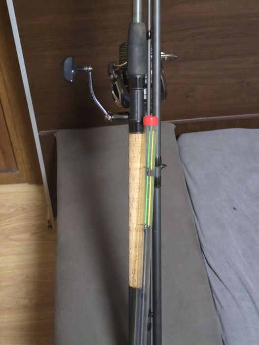 Фидер въдици и  макара