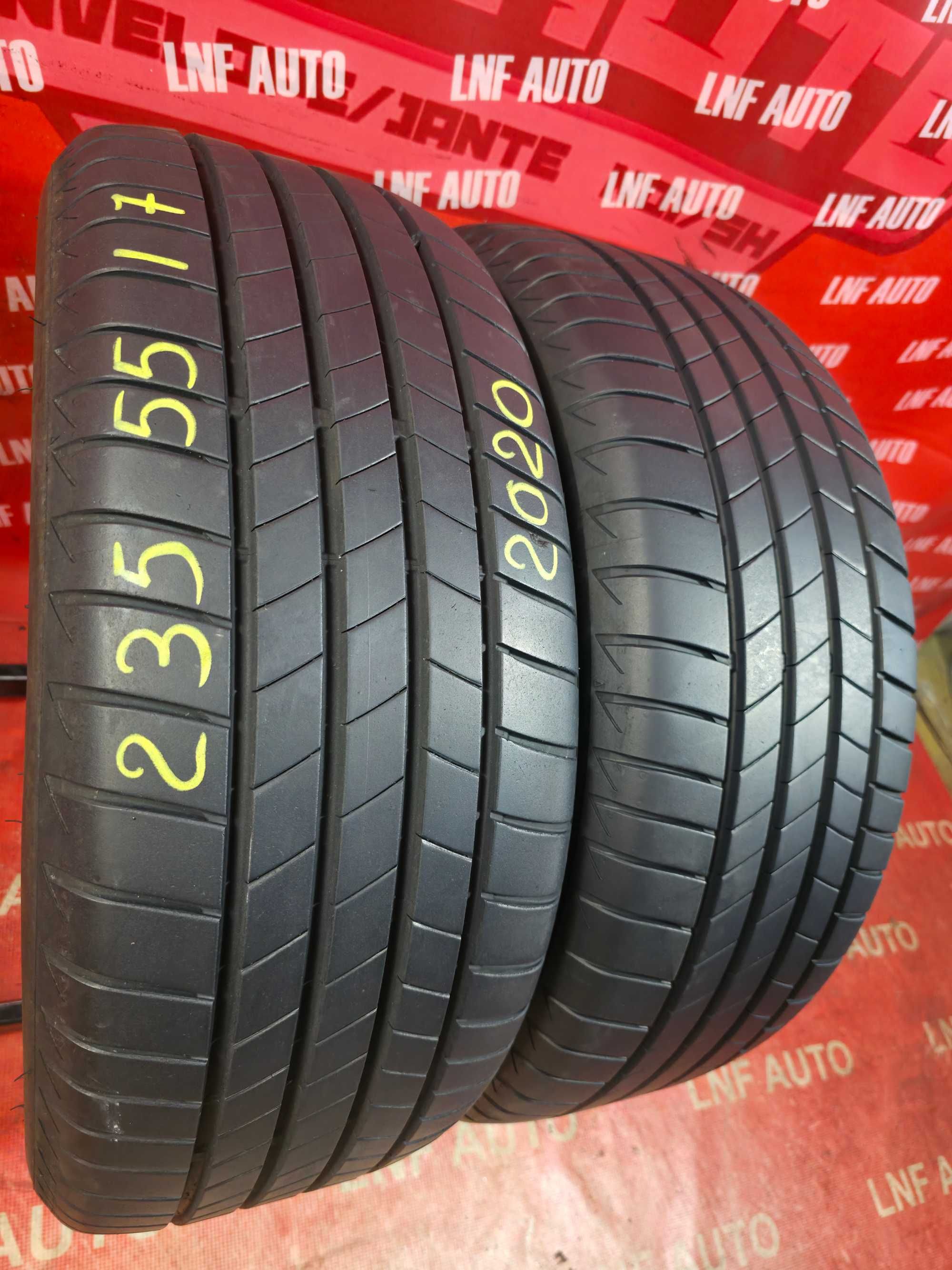 Anvelope de VARA - 235/55/17 - BRIDGESTONE - 7.69 MM - DOT 2020 !