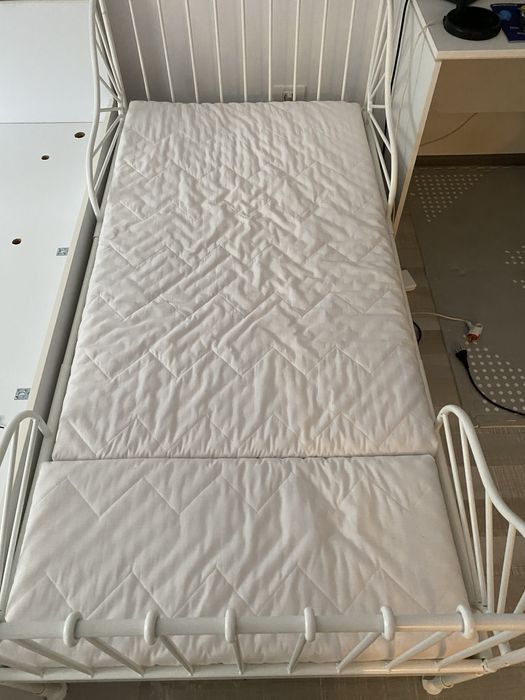Pat copil Minnen Ikea somiera si saltea