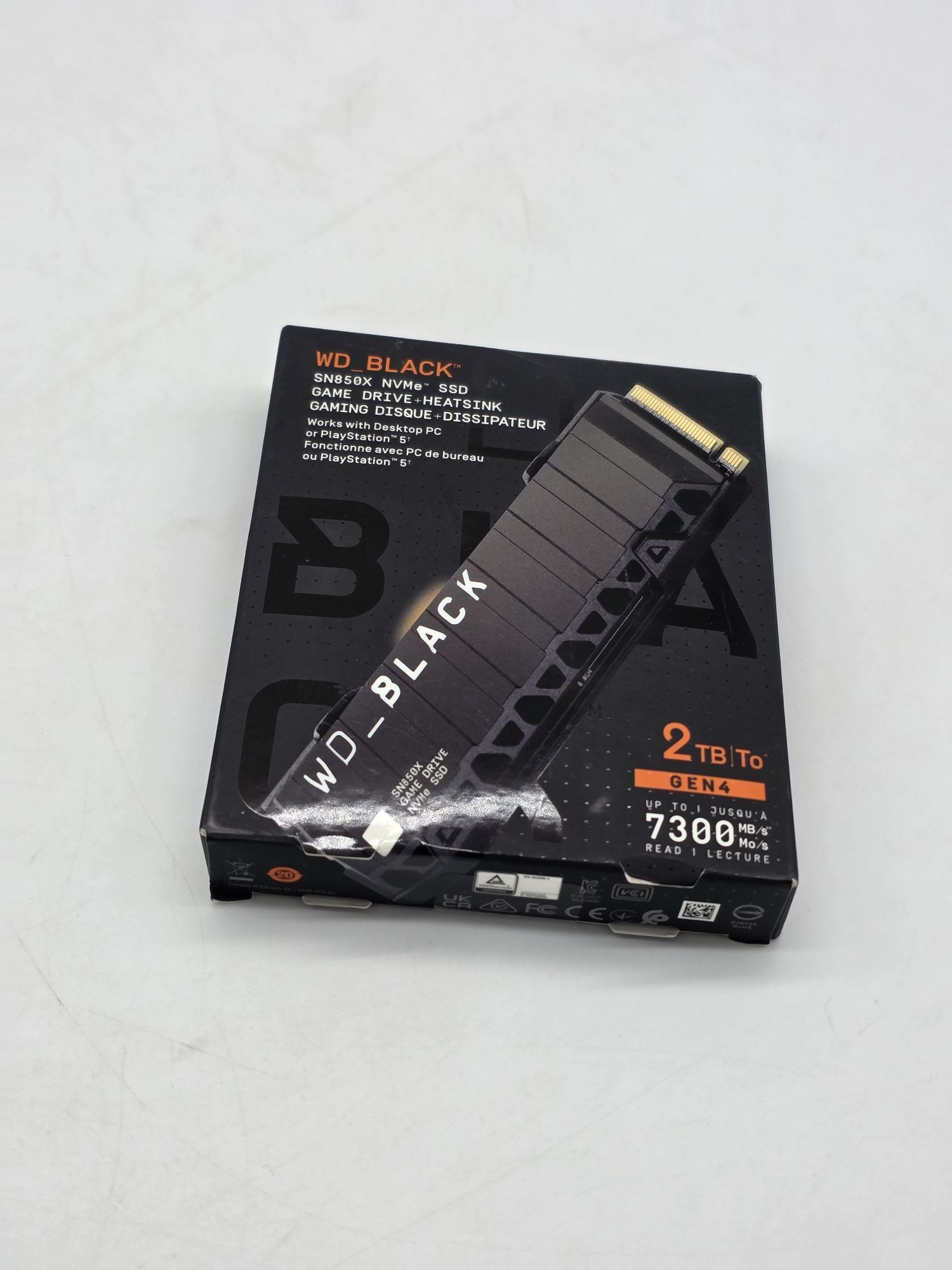 Solid State Drive (SSD) Western Digital Black SN850X , NVMe™ M.2, 2TB