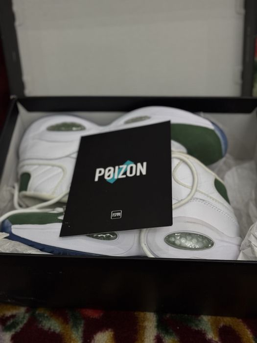 Reebok Question Mid white&green