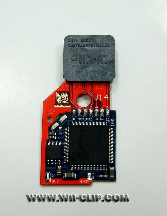 WiiKey nou modchip Wii D2 W.CLIP 2 V14 Mod rar fara lipituri