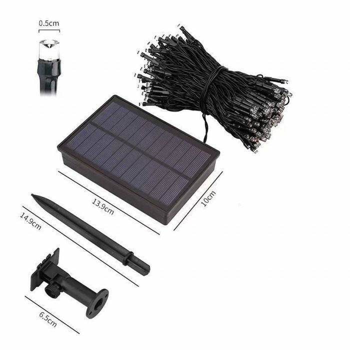 SD 12 - Соларни коледни лампички 12 метра