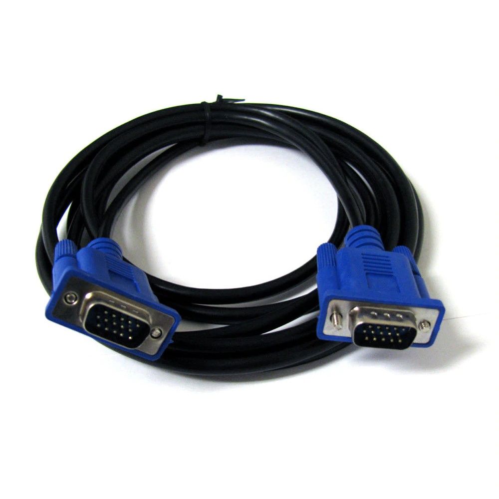 Cablu Hama Profesional, VGA, dublu ecranat, 15 m
Cablu Hama VGA-VGA