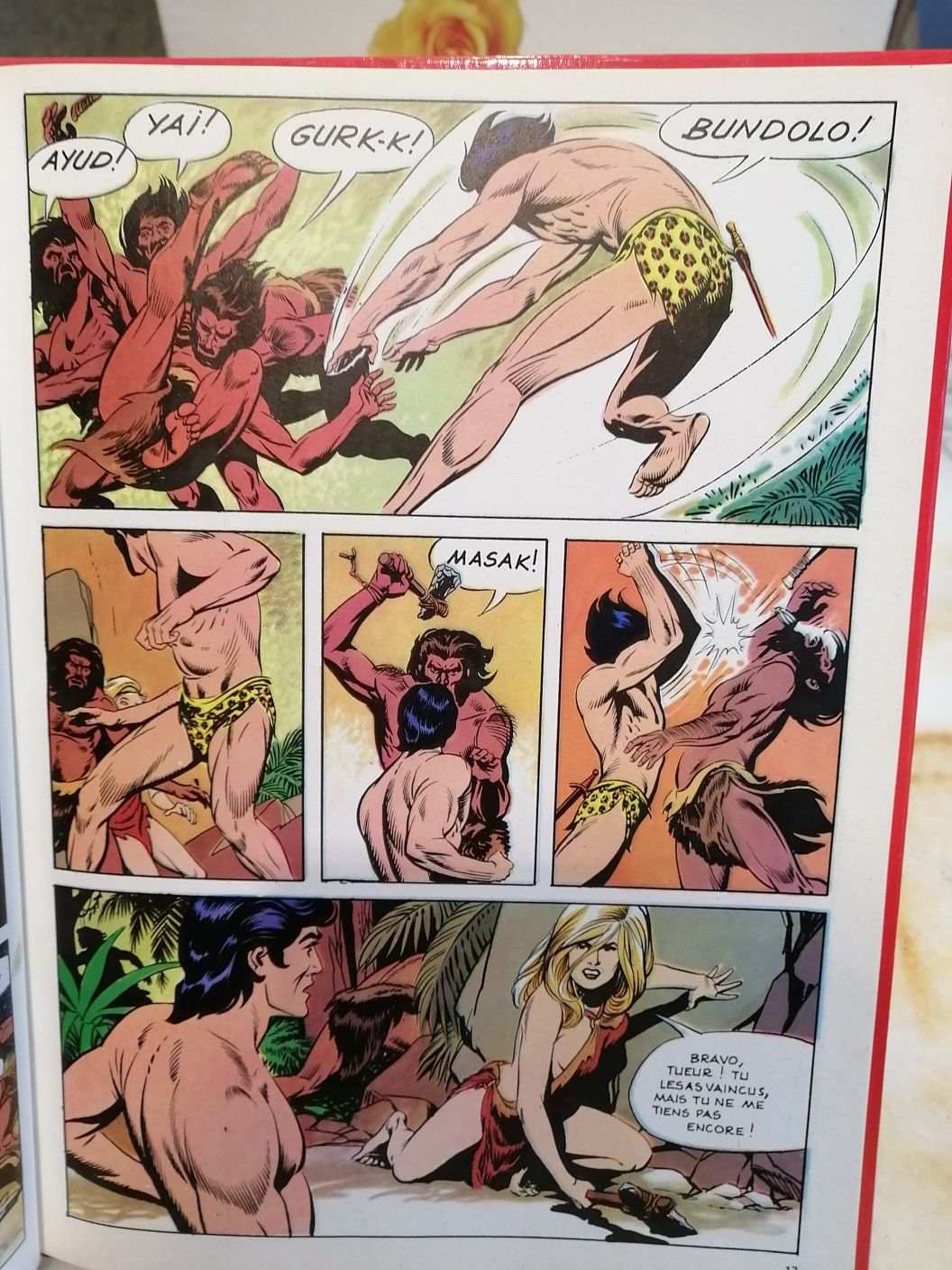 Album Tarzan "L'ile Hors du Temp" an 1974 ,preț 80 lei