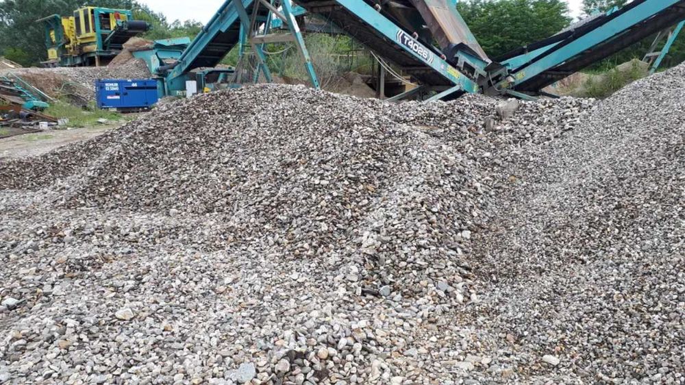 Vănd nisip Pămănt negru Pietris, Agregate Piatra cap de miel