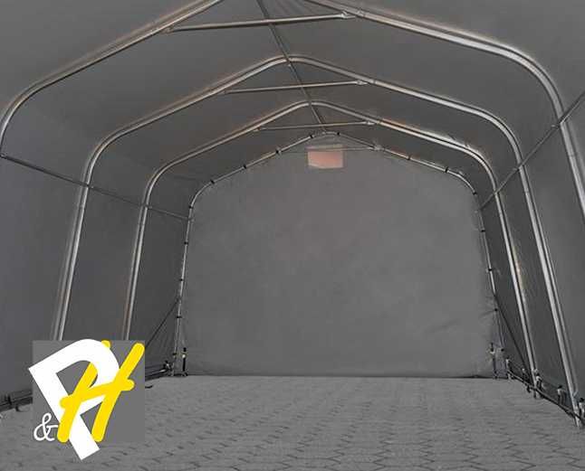 Гараж за автомобил 3,30х6 м Навес за двор PVC 500 g/m2