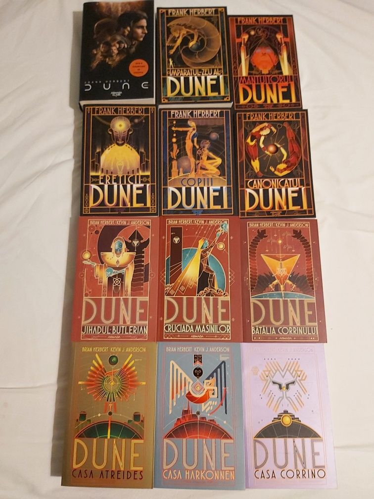 Vand Pachet Universul Dune 12 vol noi, necitite