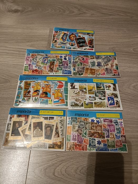 Plicuri Sigilate Timbre Importa - diferite țări și tematici