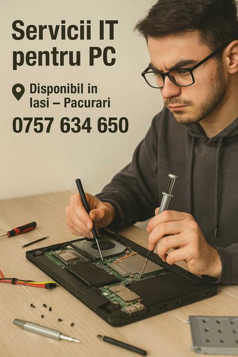 Servicii IT– Instalare Windows, Upgrade, Asamblare & Optimizare Gaming