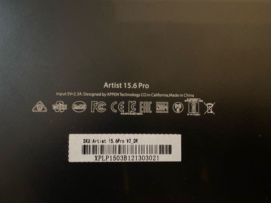 Tableta grafica XP-Pen Artist 15.6 Pro FullHD