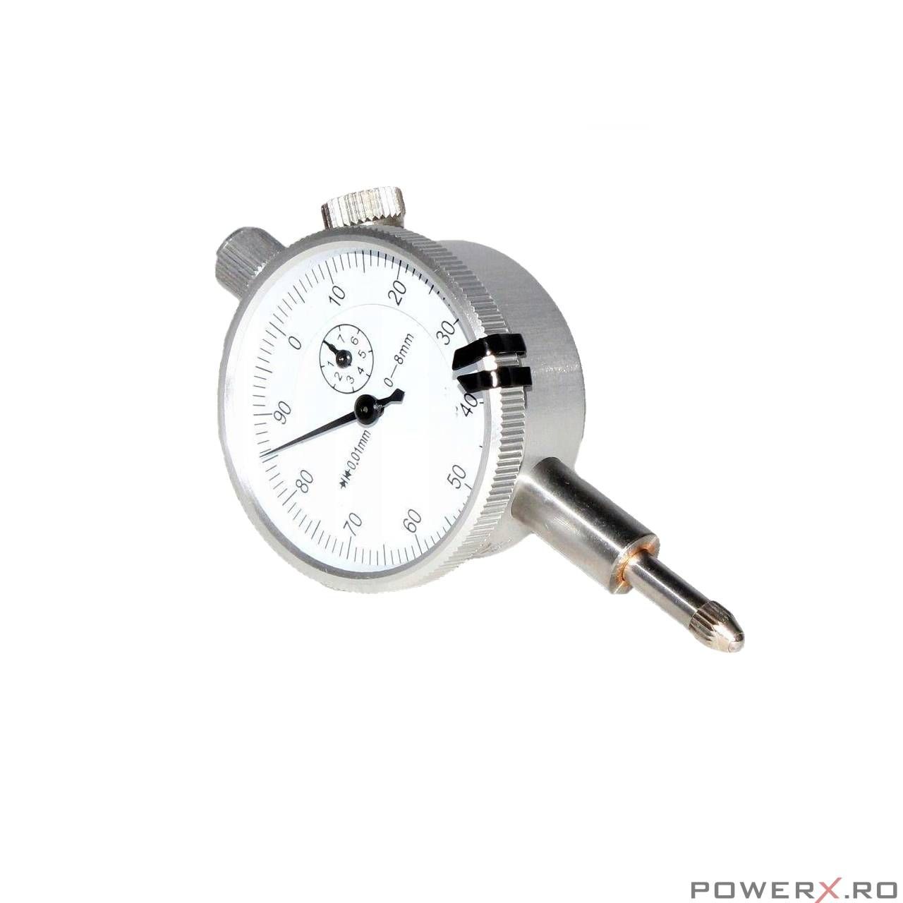 Ceas comparator mecanic, manometru 1/100 mm, Satra