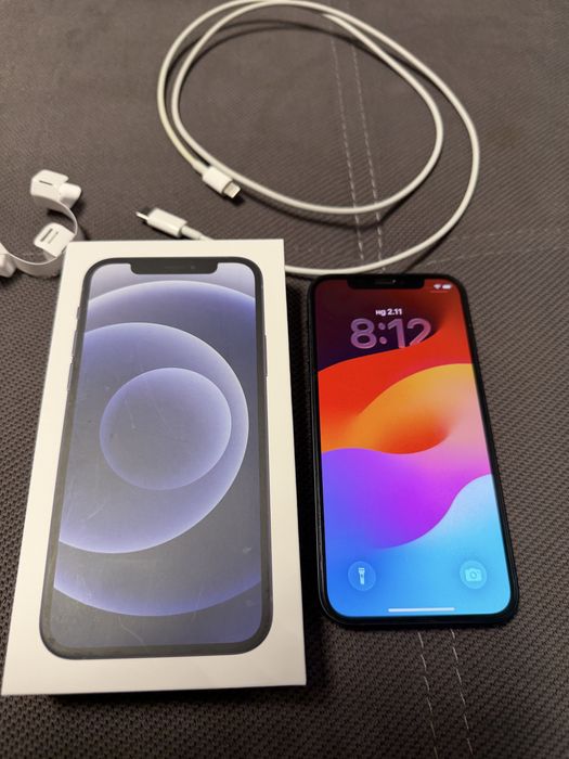 Iphone 12 black 64 gb