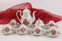 Serviciu portelan Baroque Creidlitz Bavaria, ceai-cafea, IMPECABIL