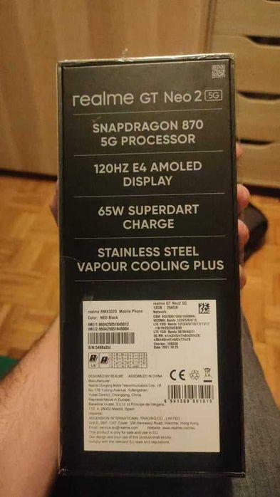 Realme GT neo2 гаранционен