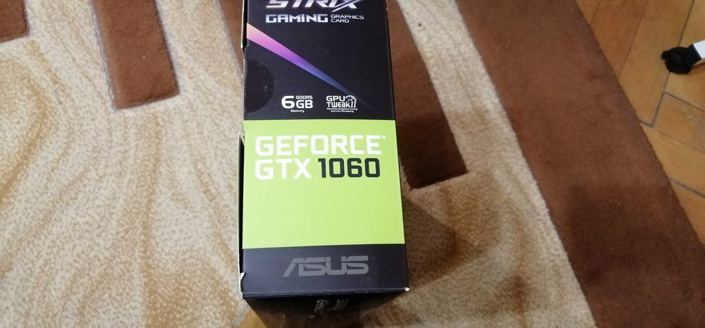 ASUS HERO VIII, GTX 1060 6GB, I7 6700K, cooler Cu, 16GB DDR4 Corsair
