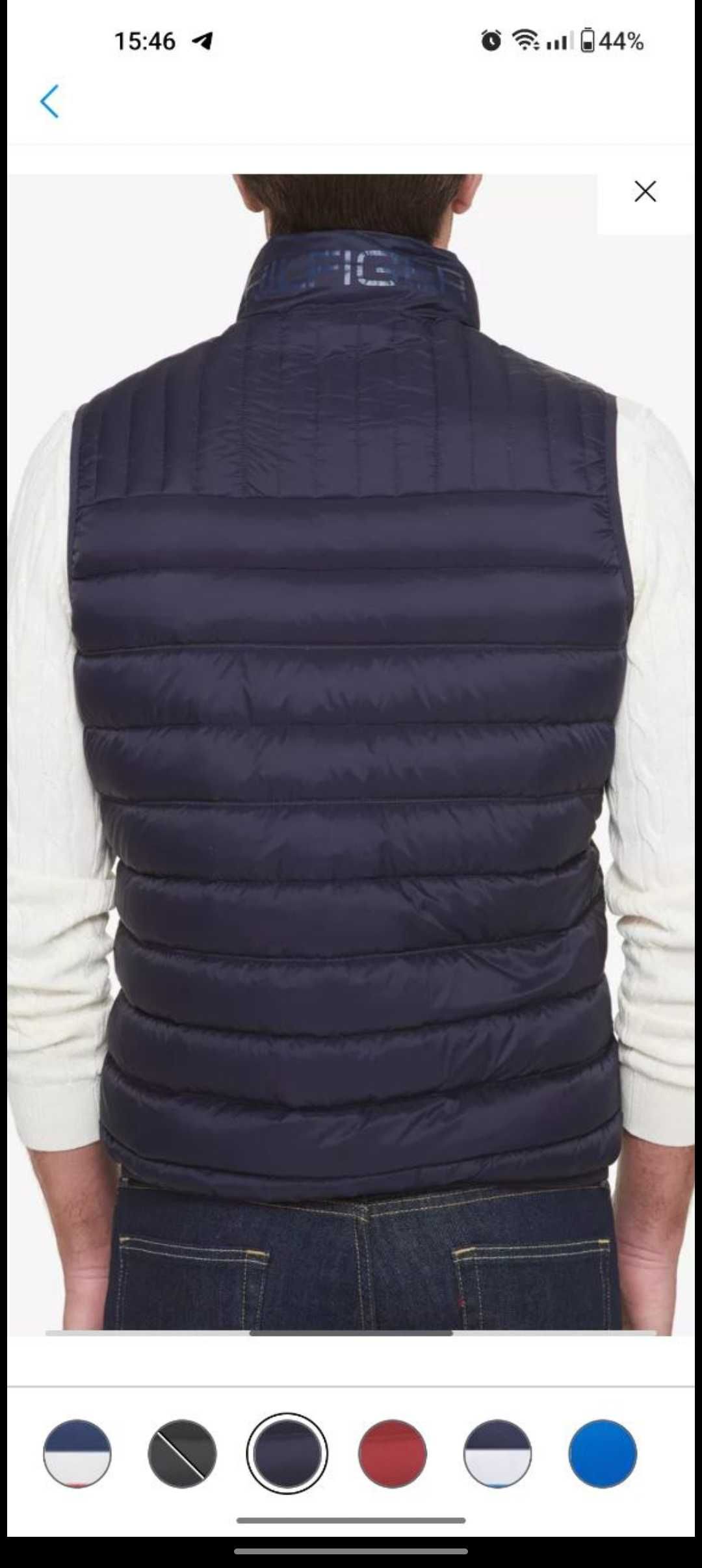 Tommy Hilfiger куртка без рукавов.