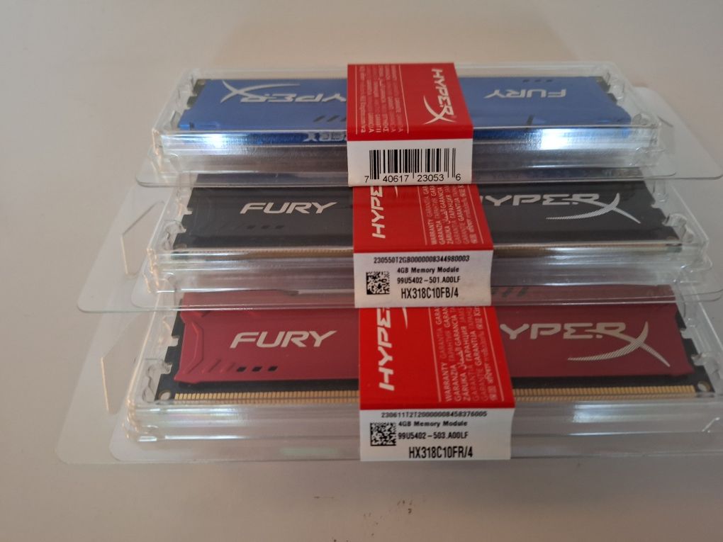 Продавам нови рам памети Kingston hyper X fury.