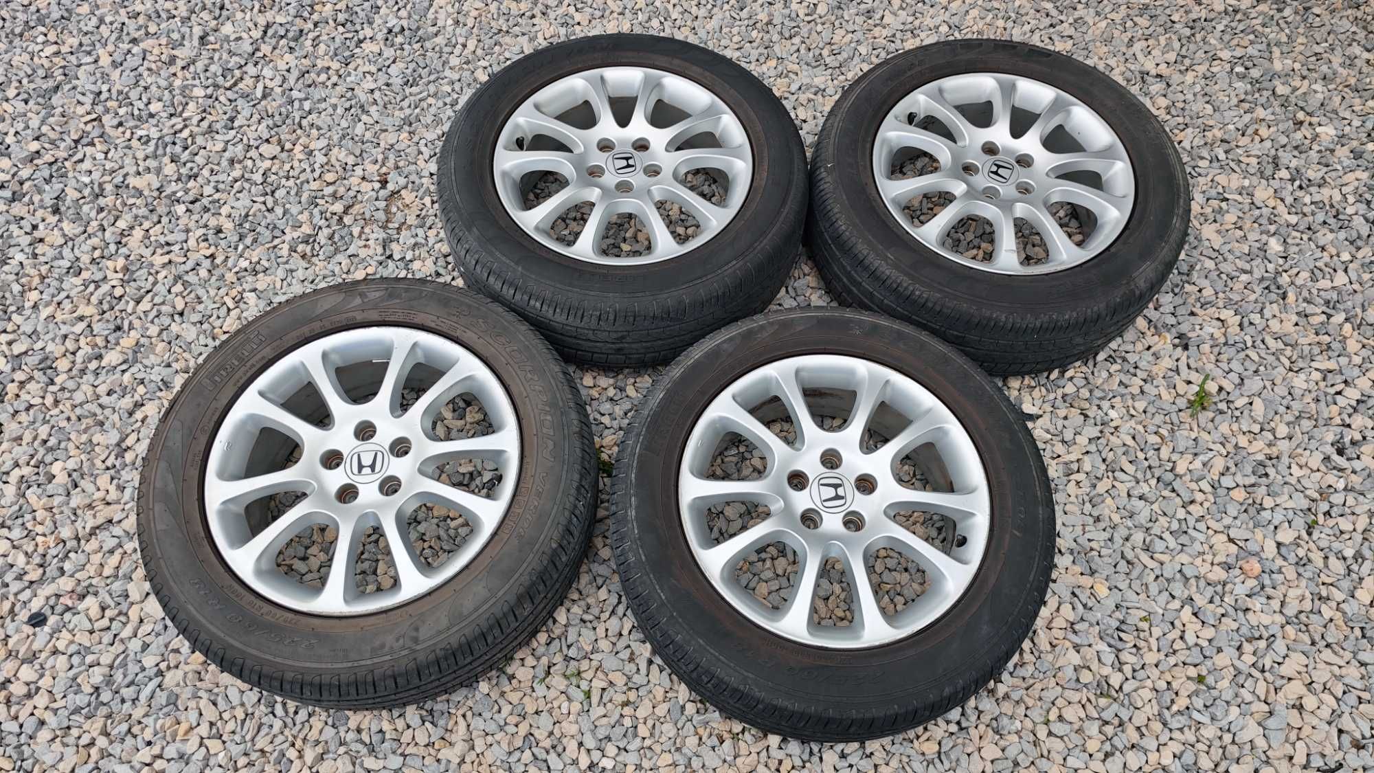 Лизинг TBi 18''Cr-v 225 60 18 Джанти+Летни Pirelli DOT4123 Honda