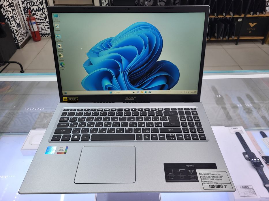 Ноутбук Acer core i5 1135g7 Озу 16гб ssd512gb рассрочка