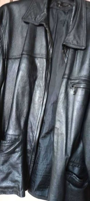 Geaca din piele veritabila marime 52/54 XXL