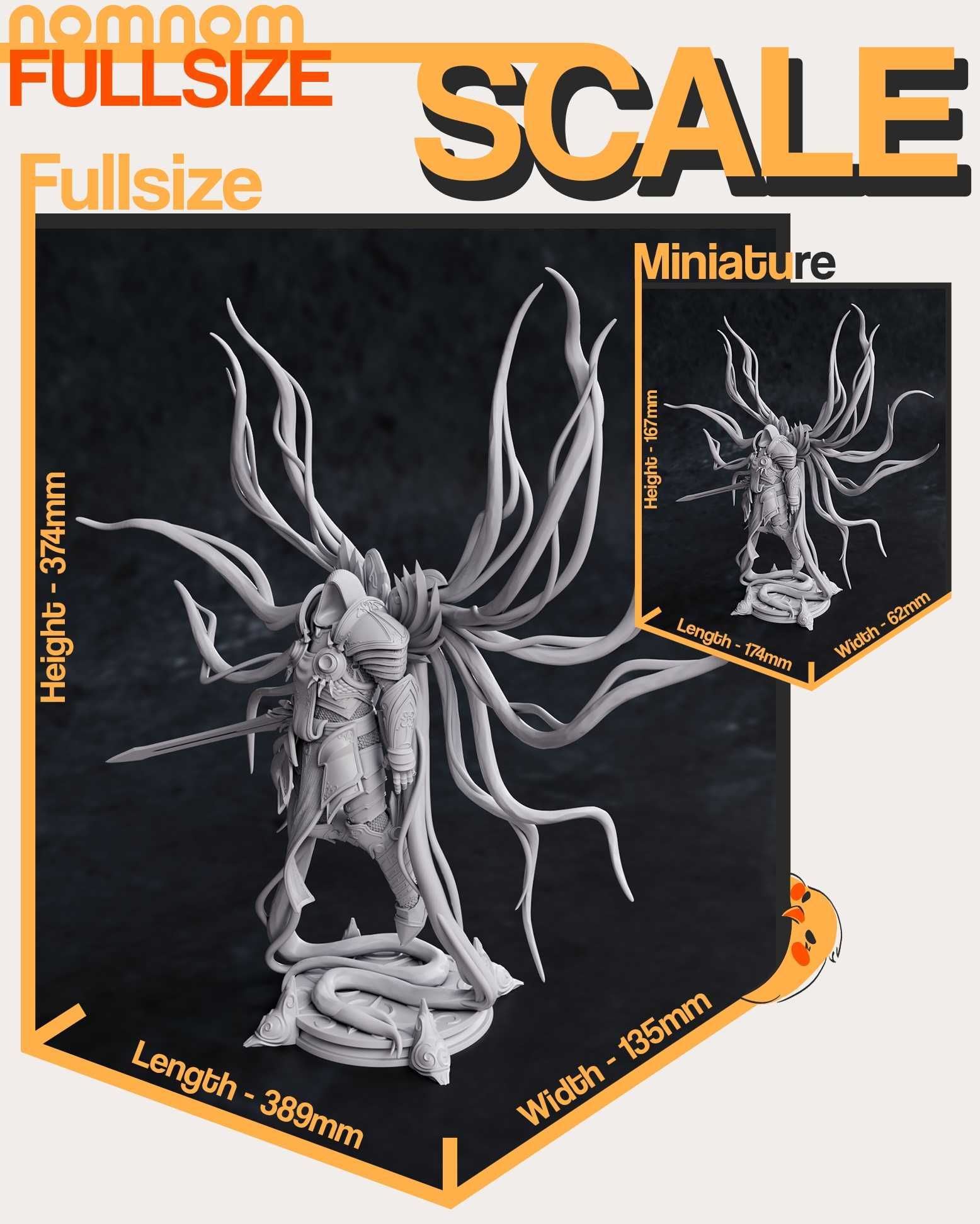 Tyrael от Diablo  - SLA фигурка от NomNom Figures