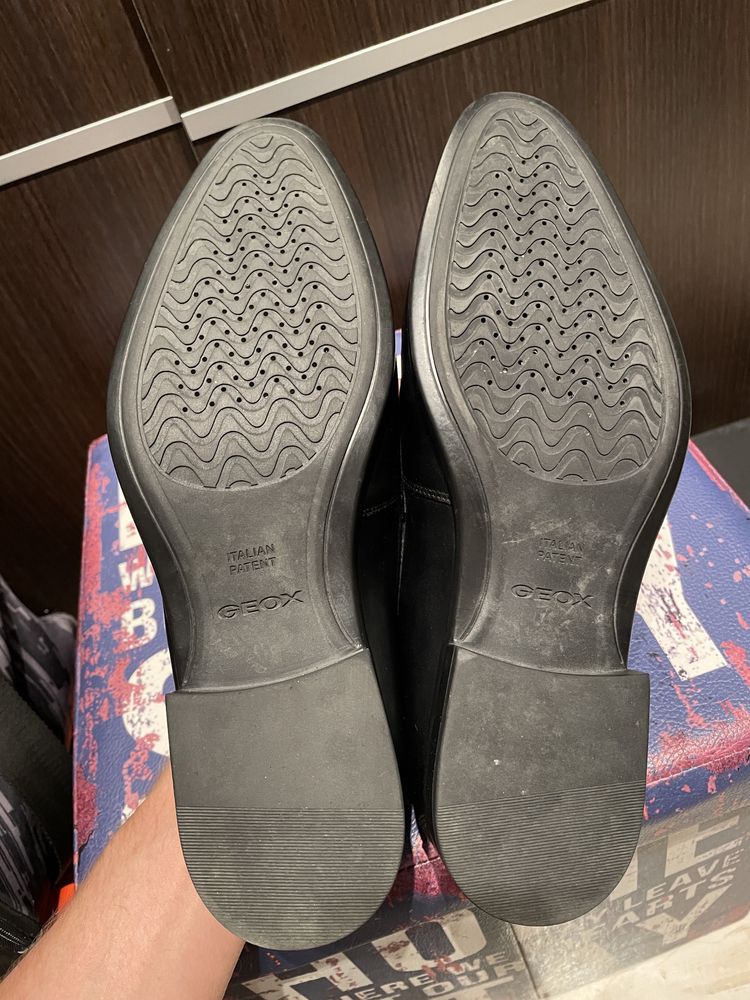 Pantofi loafers/mocasini Geox din piele
