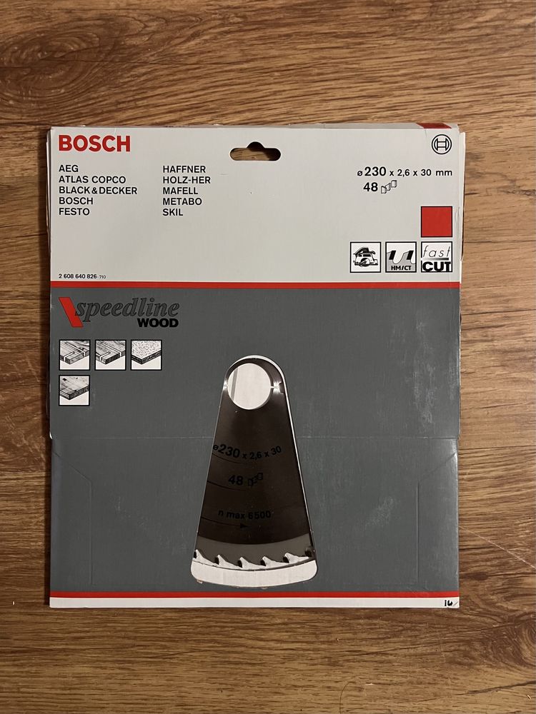 Disc pentru fierastrau circular, Bosch Speedline Wood