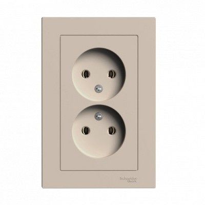 Розетки и выключатели песочный