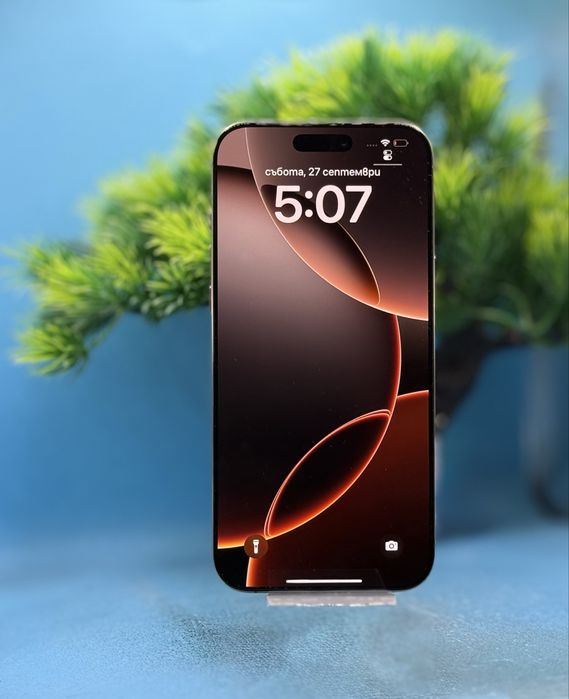 ГАРАНЦИОНЕН!!! Apple iPhone 16 Pro Max, 256GB, 5G, Desert Titanium