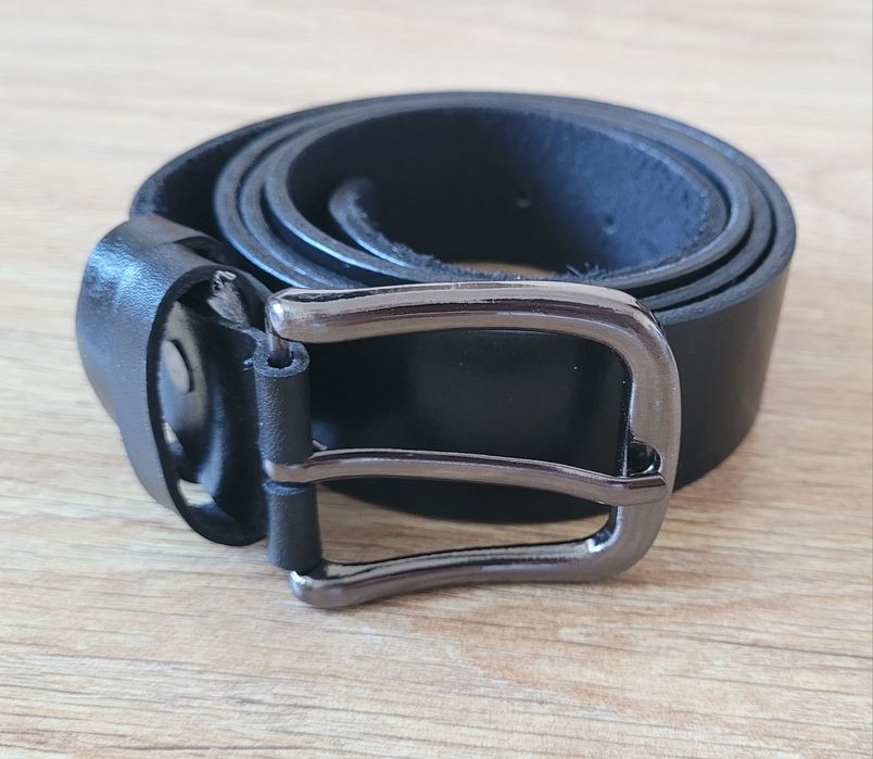 Кожанный ремень 130 см