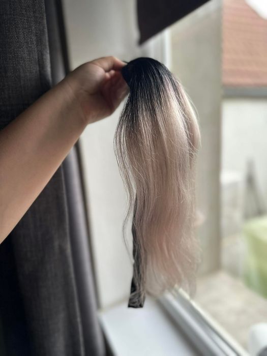 Coada par natural balayage