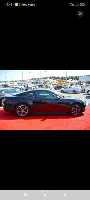 Ford Mustang EcoBoost 2024 2.3L 315ot kuchli 40000km yurgan