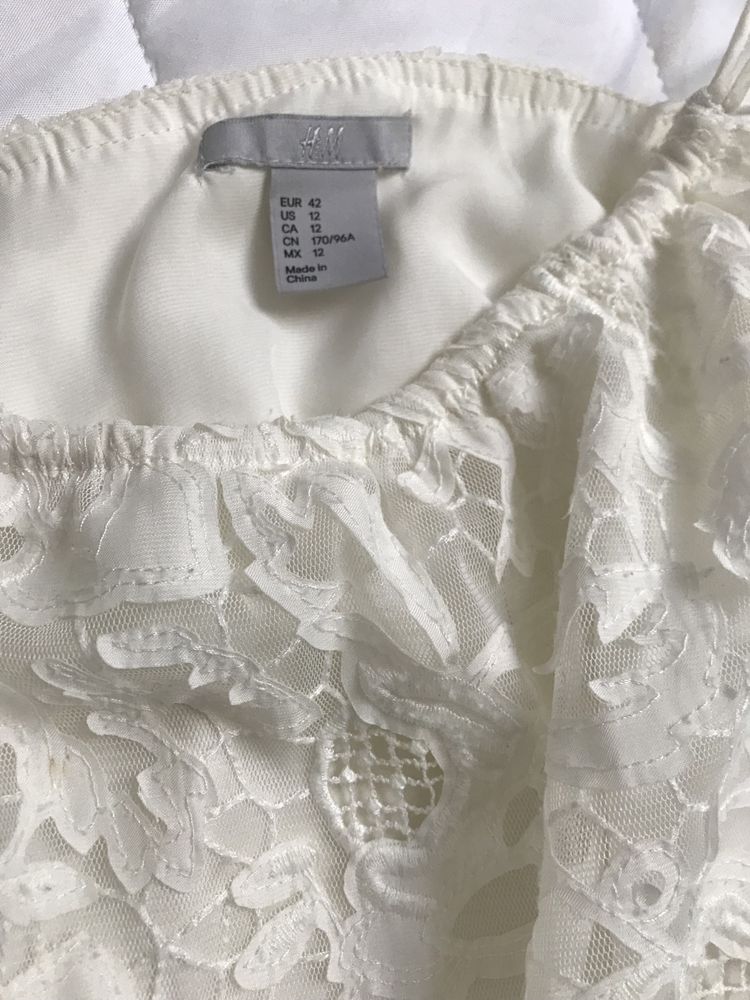 Bluză damă de dantelă fără mâneci