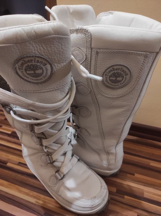 Cizme dama Timberland înalte -impermeabile piele  îmblănite