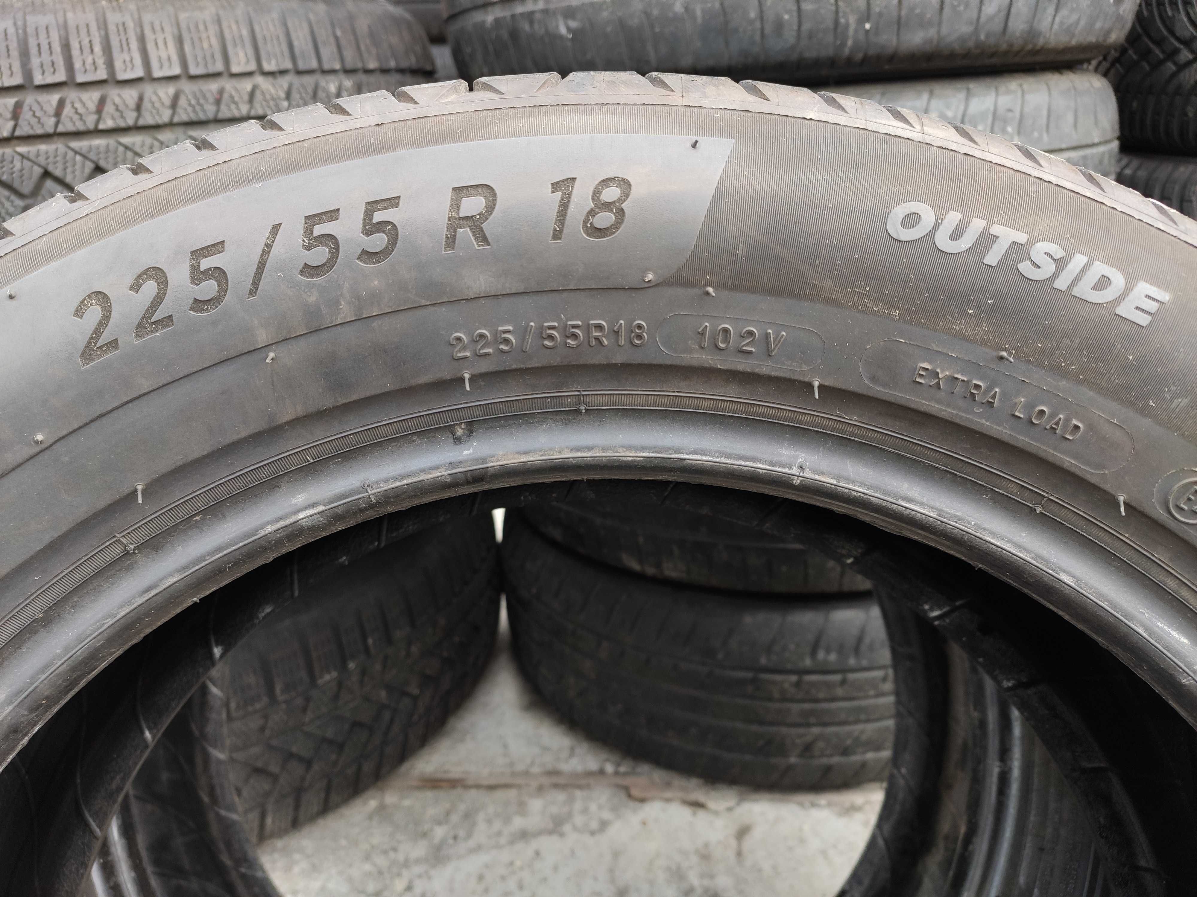 4бр Летни Гуми 225 55 18 - Michelin