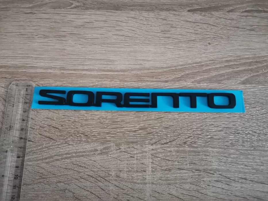 черен надпис Kia Sorento Киа Соренто